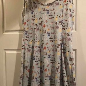 Custom Disney Dooney Dog Dress